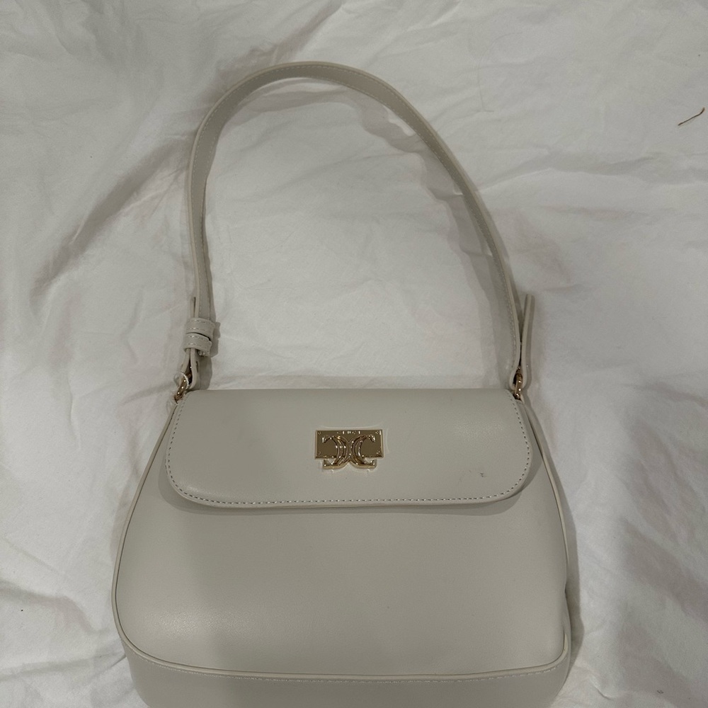 Elegant white Handbag
